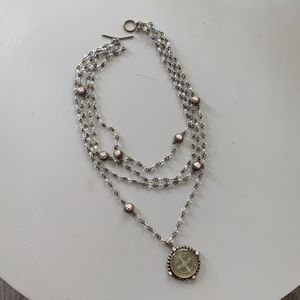 3 layer Andrea Barnett Necklace
